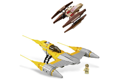 LEGO Set-Naboo N-1 Starfighter and Vulture Droid-Star Wars / Star Wars Episode 1-7660-1-Creative Brick Builders